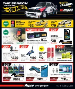 Preview of catalogue Repco catalogue from shop Repco valid 15/04/2026