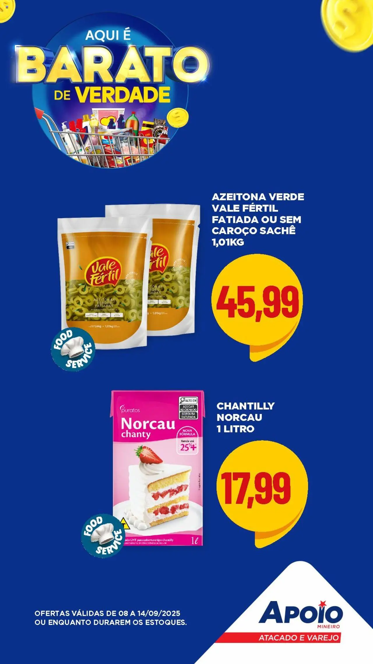 Apoio Mineiro folheto "Ofertas da semana" válido a partir de 08/09/2025 - número de página 1