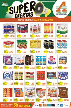Pré-Visualização do folheto "Ofertas - PR" da loja Atacadão válido a partir de 27/10/2025