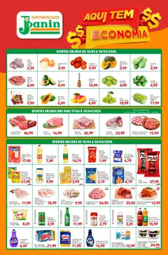Pré-Visualização do folheto "Supermercados Joanin - Ofertas da semana" da loja Supermercados Joanin válido a partir de 16/04/2026