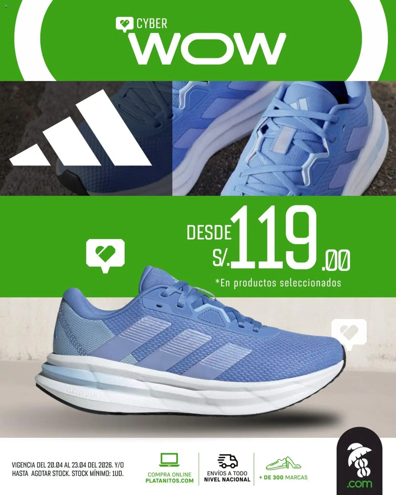 Vista previa de Platanitos - Cyber Wow de la tienda Platanitos válido desde 20/04/2026