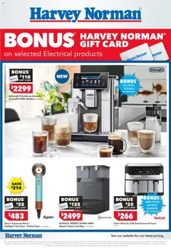 Preview of catalogue Catalogue from shop Harvey Norman valid 15/08/2025