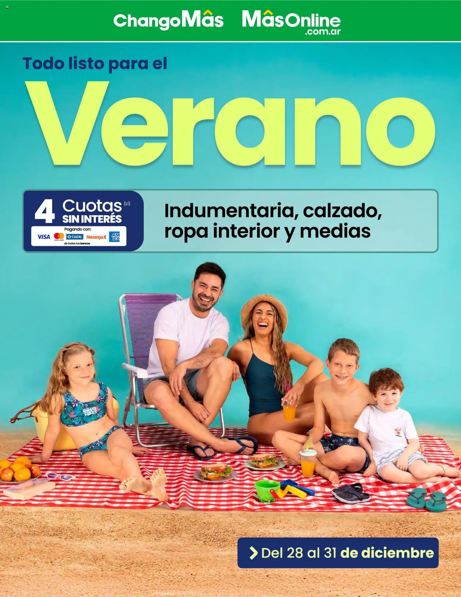 Vista previa del folleto de la tienda Changomas válido desde el 28/11/2025 