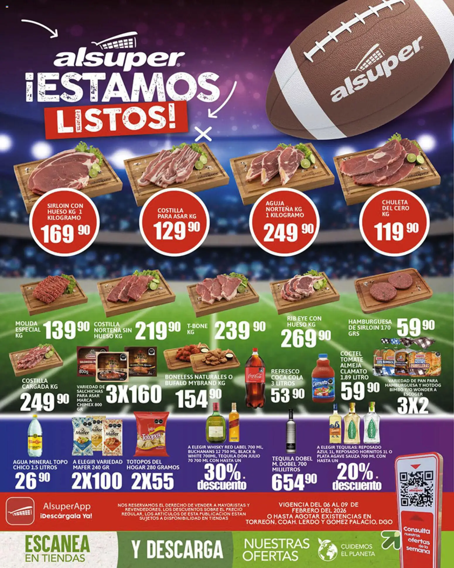 Vista previa las ofertas de la tienda Alsuper - Folleto Laguna desde el 06/02/2026 