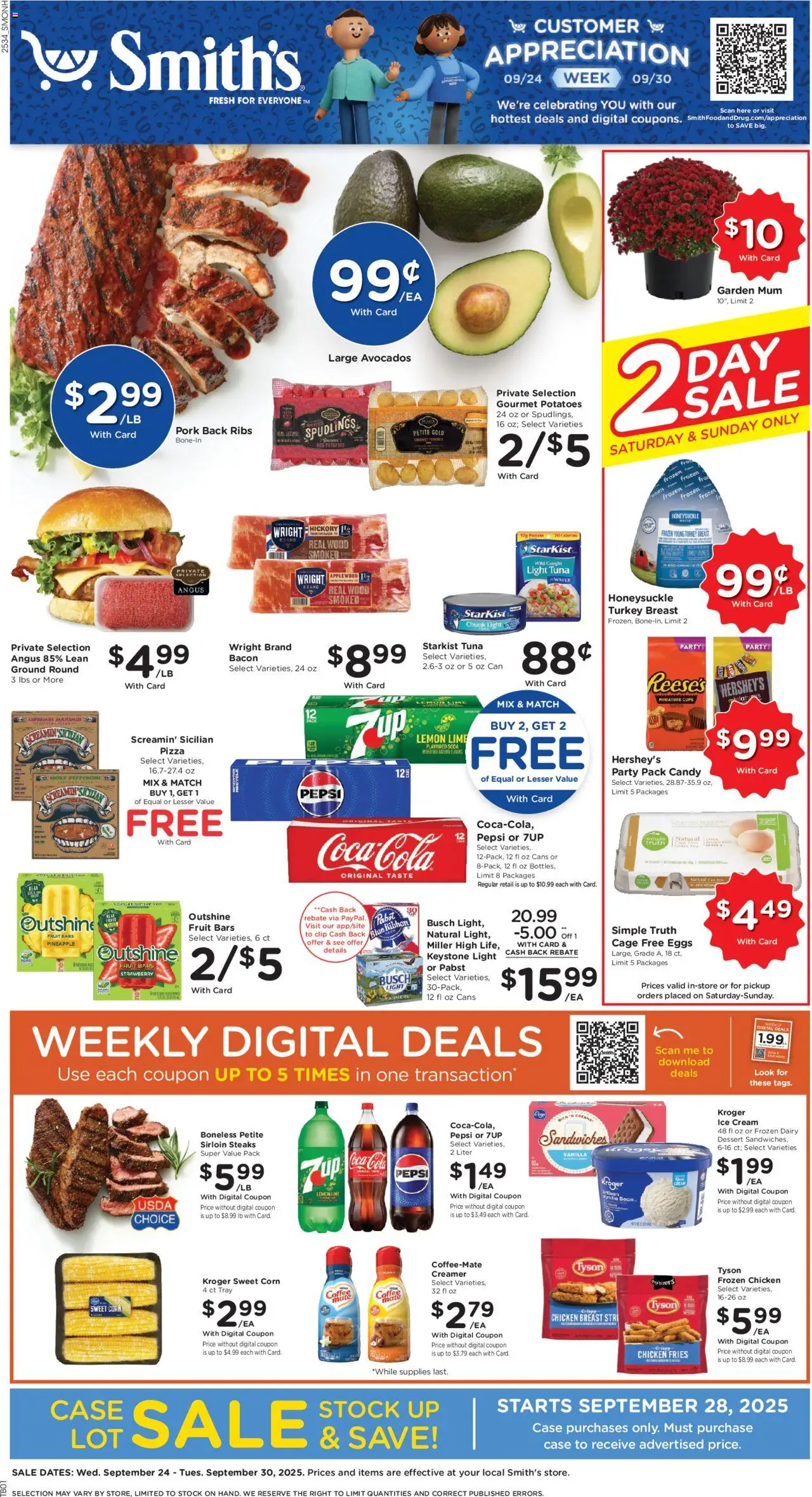 Smith's Weekly Ad - NM from 09/24/2025 - Flyer - Page number 1