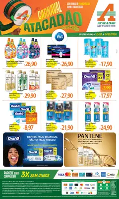 Pré-Visualização do folheto "Ofertas - PR" da loja Atacadão válido a partir de 13/02/2026