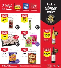 Preview of catalogue Catalogue North Island from shop New World valid 27 Oct 2025