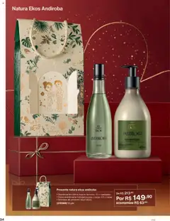 Pré-Visualização do folheto "Ciclo 17/2025" da loja Natura válido a partir de 14/10/2025 | Página: 34