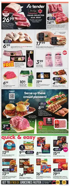 Preview of leaflet Weekly flyer / circulaire from shop Sobeys is valid from Nov 13, 2025 | Page: 8