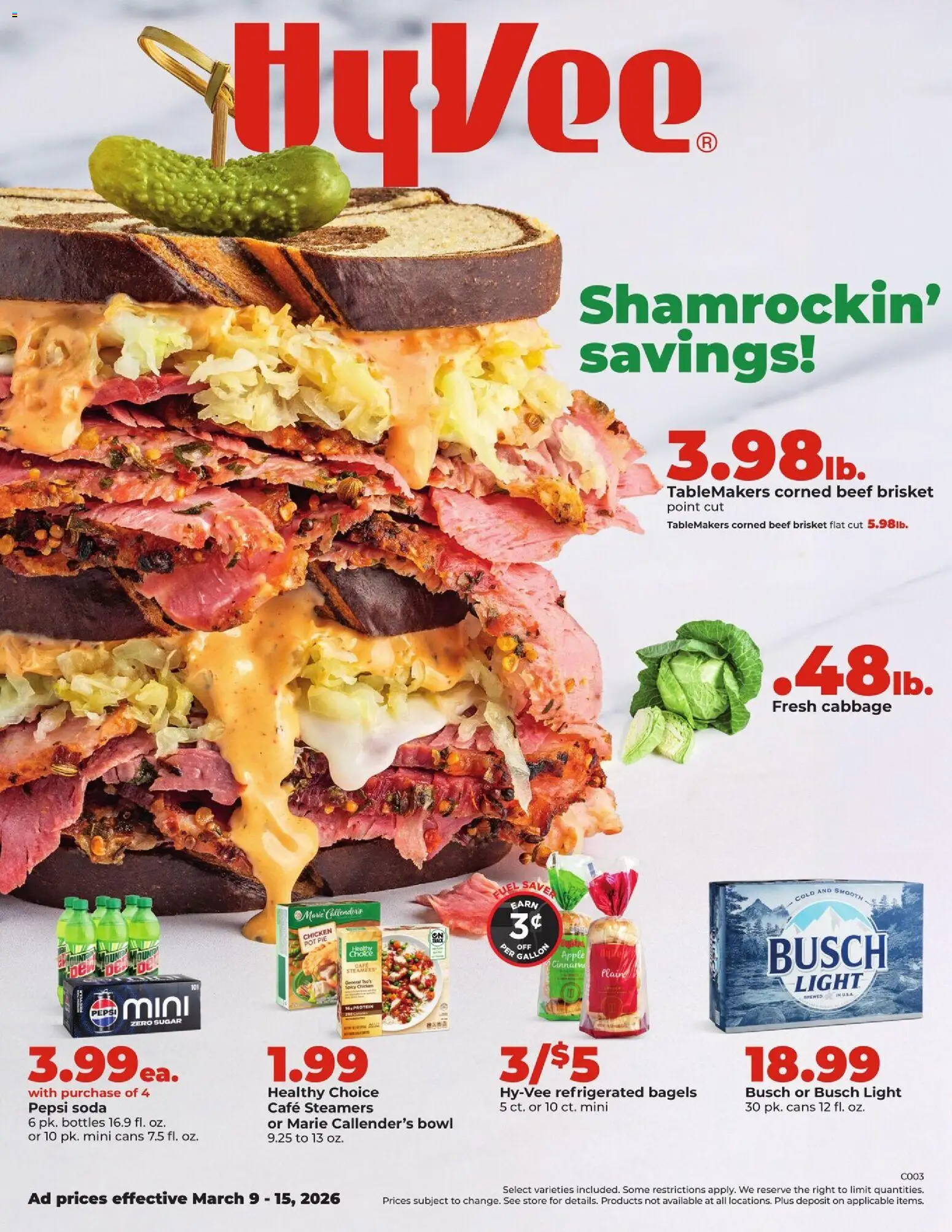 HyVee HyVee Weekly Ad from 03/09/2026 >> Flyer