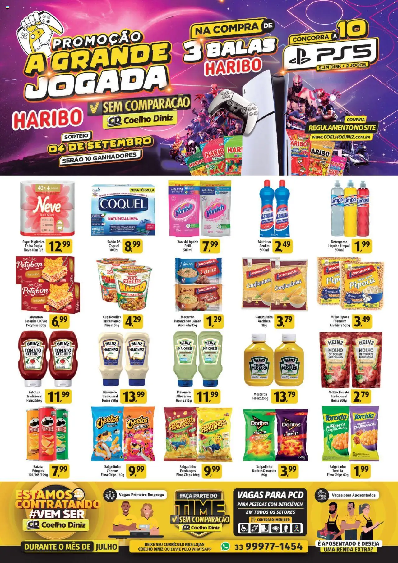 Coelho Diniz folheto "Ofertas da semana" válido a partir de 11/07/2025 - número de página 1