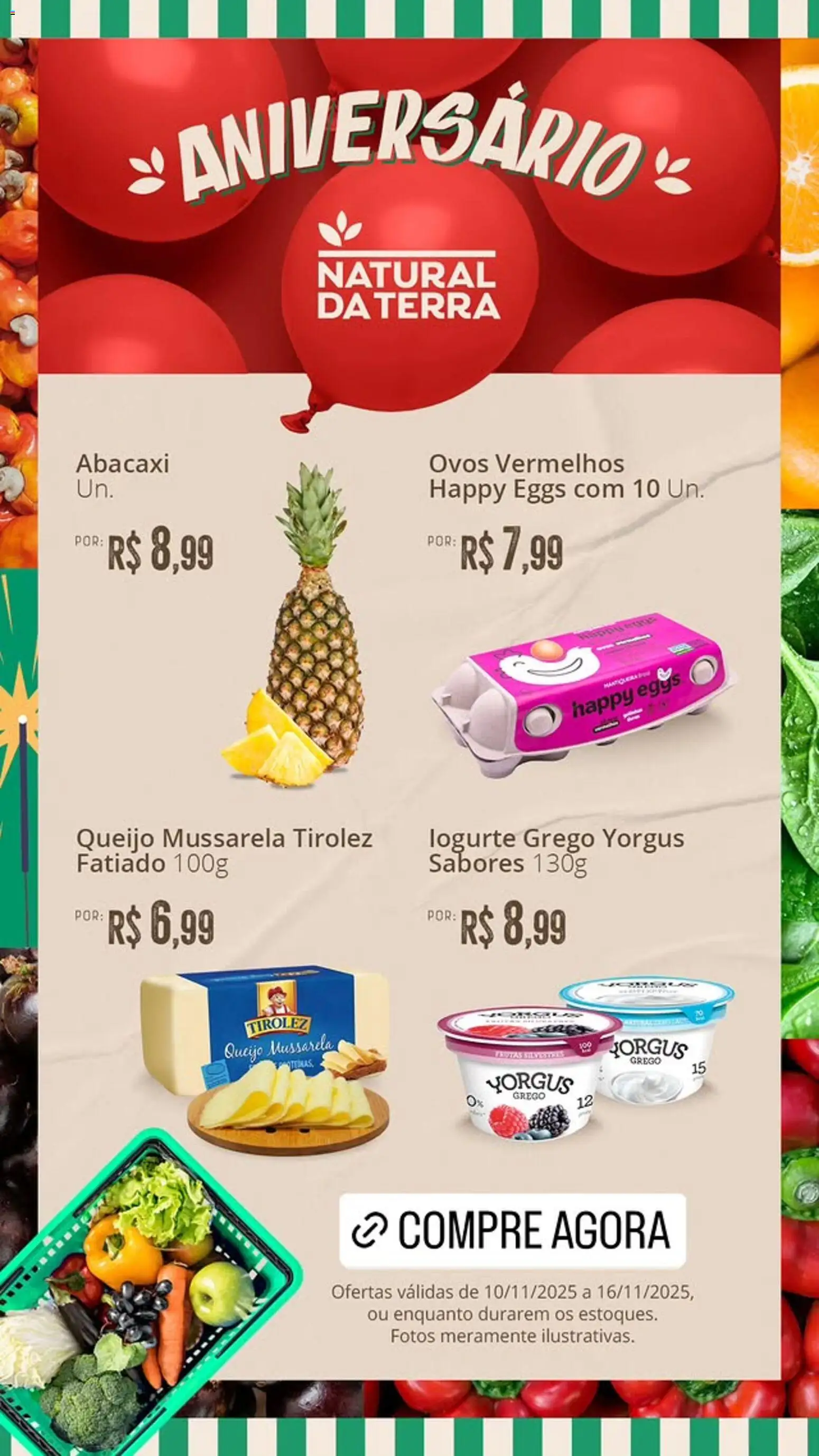 Pré-Visualização do folheto "Ofertas da semana" da loja Natural da Terra válido a partir de 10/11/2025