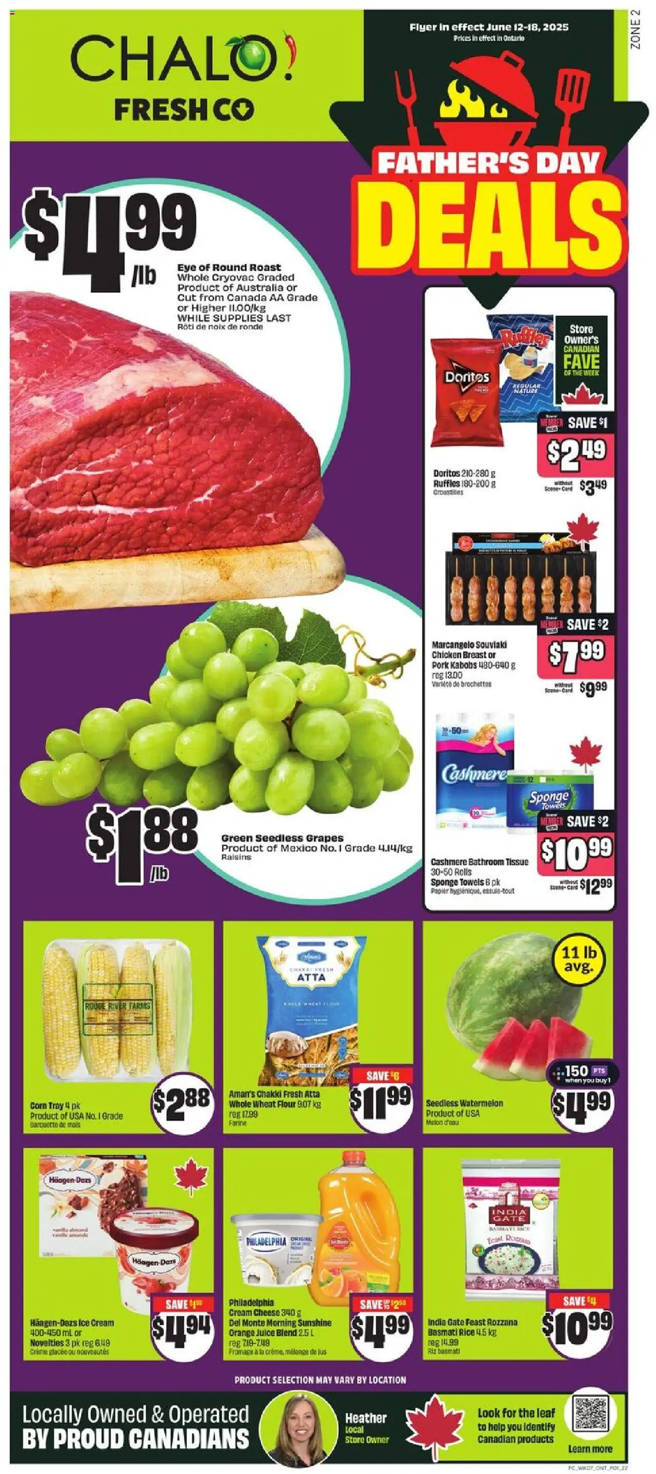 FreshCo flyer valid from Jun 12, 2025 - page number 1