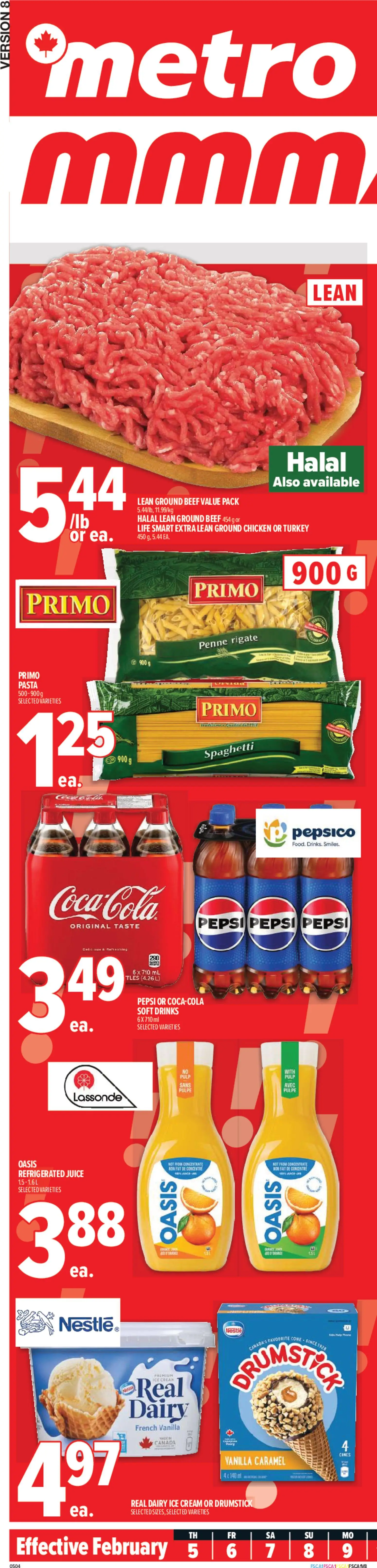 Preview of leaflet Georgetown from shop Metro is valid from Feb 05, 2026