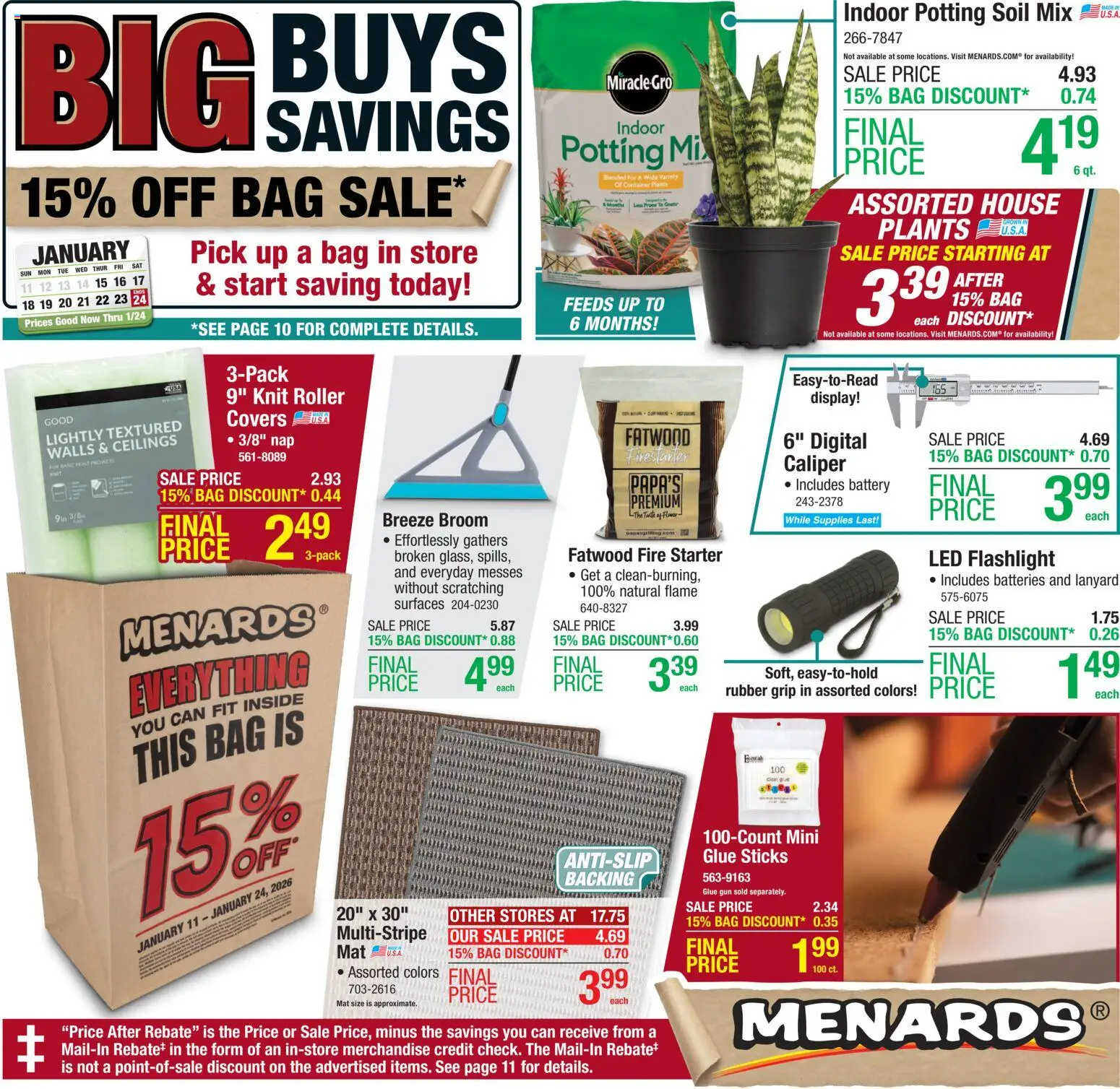 Ad Preview of Menards Weekly Ad from 01/14/2026