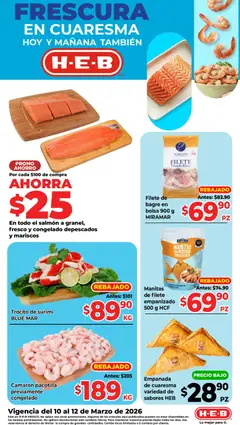 Vista previa las ofertas de la tienda H-E-B - H-E-B folleto Ofertas desde el 10/03/2026 