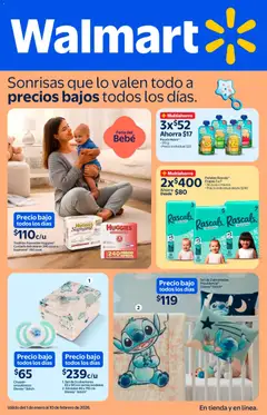 Vista previa las ofertas de la tienda Walmart - Folleto Precios bajos desde el 01/01/2026 