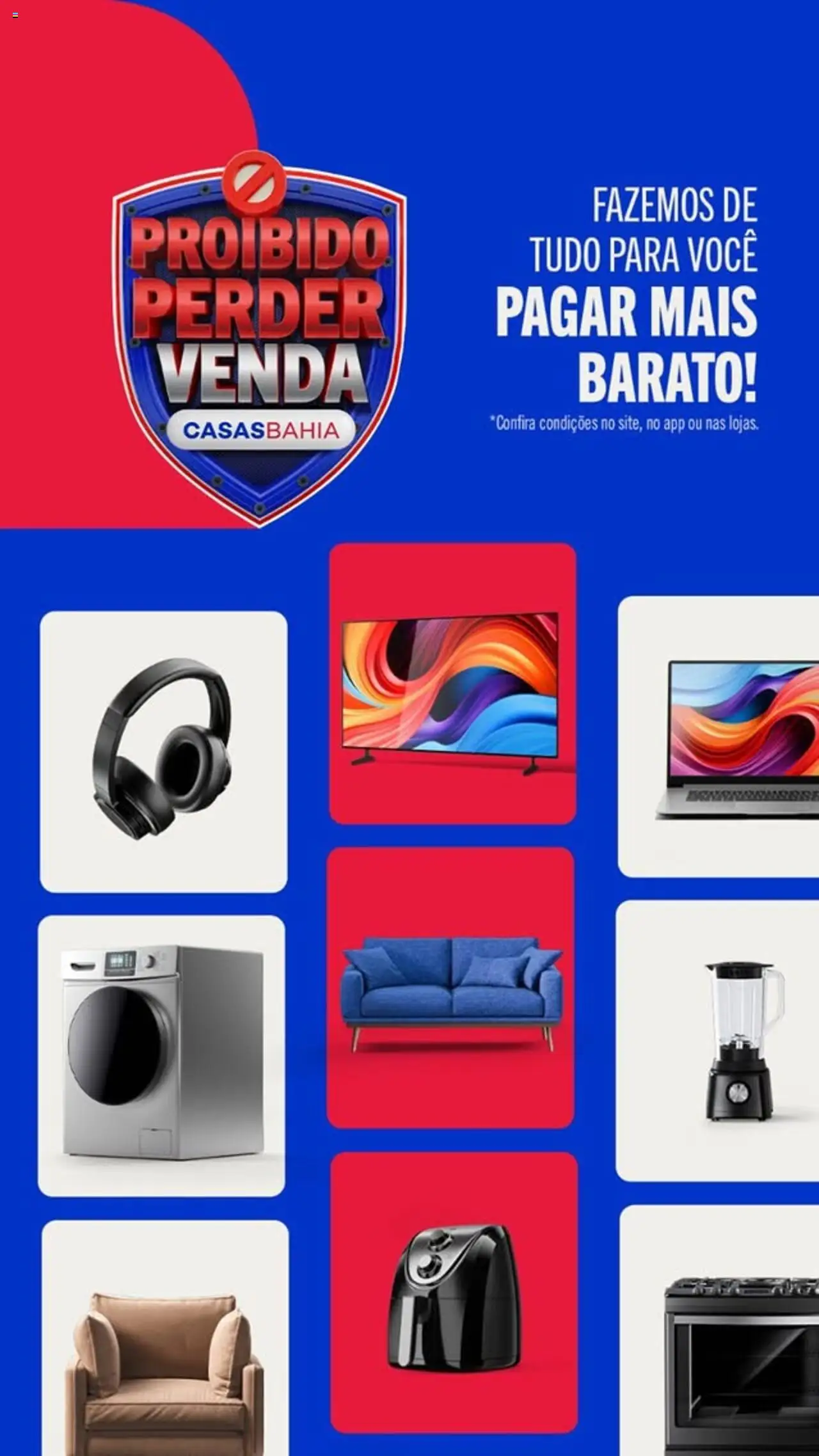 Casas Bahia folheto "Promoções" válido a partir de 31/08/2025 - número de página 1