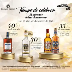Vista previa las ofertas de la tienda Bodegas Alianza - Catálogo Tiempo de celebrar desde el 08/12/2025 