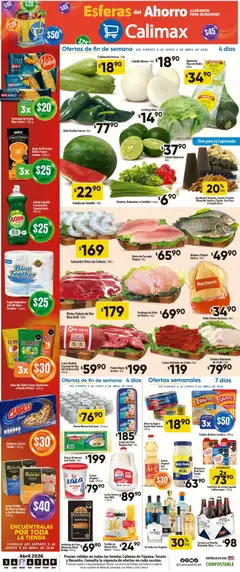 Vista previa las ofertas de la tienda Calimax - Calimax folleto Rosarito desde el 03/04/2026 