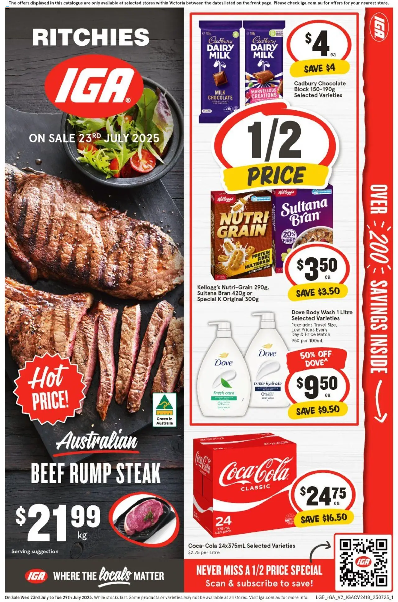 IGA catalogue valid from 23/07/2025 - page 1