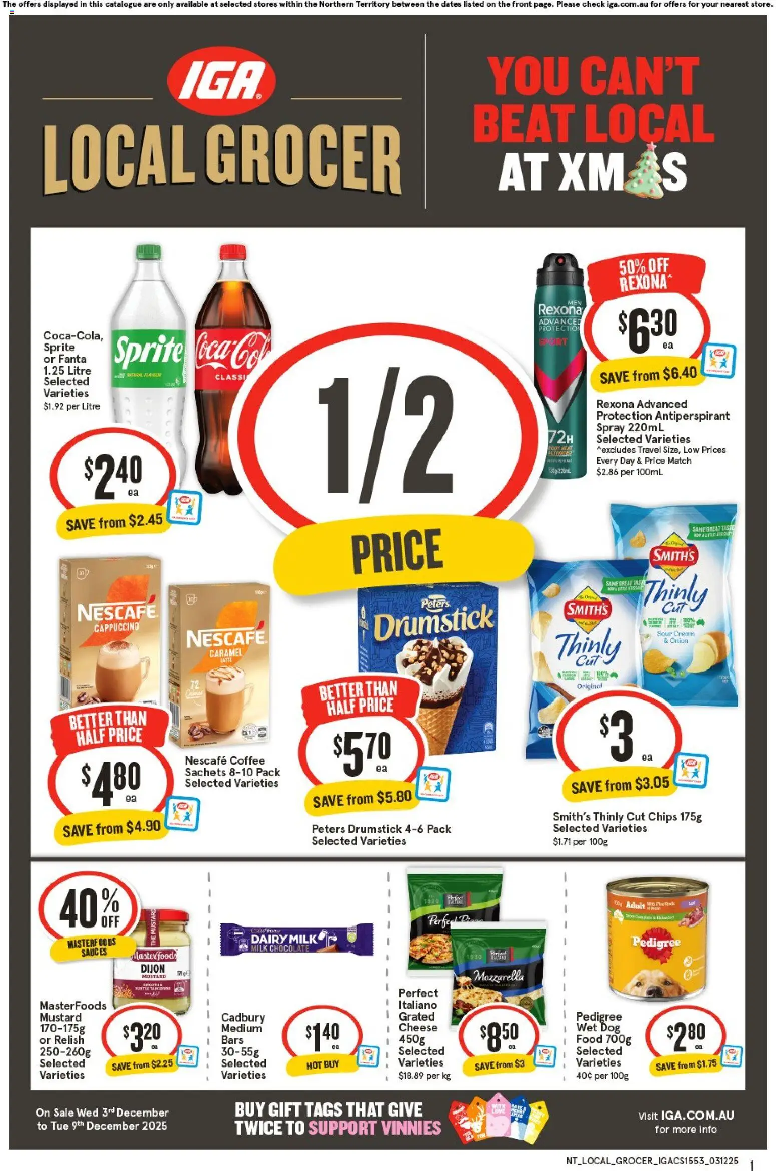 Preview of catalogue Local Grocer NT from shop IGA valid 03/12/2025