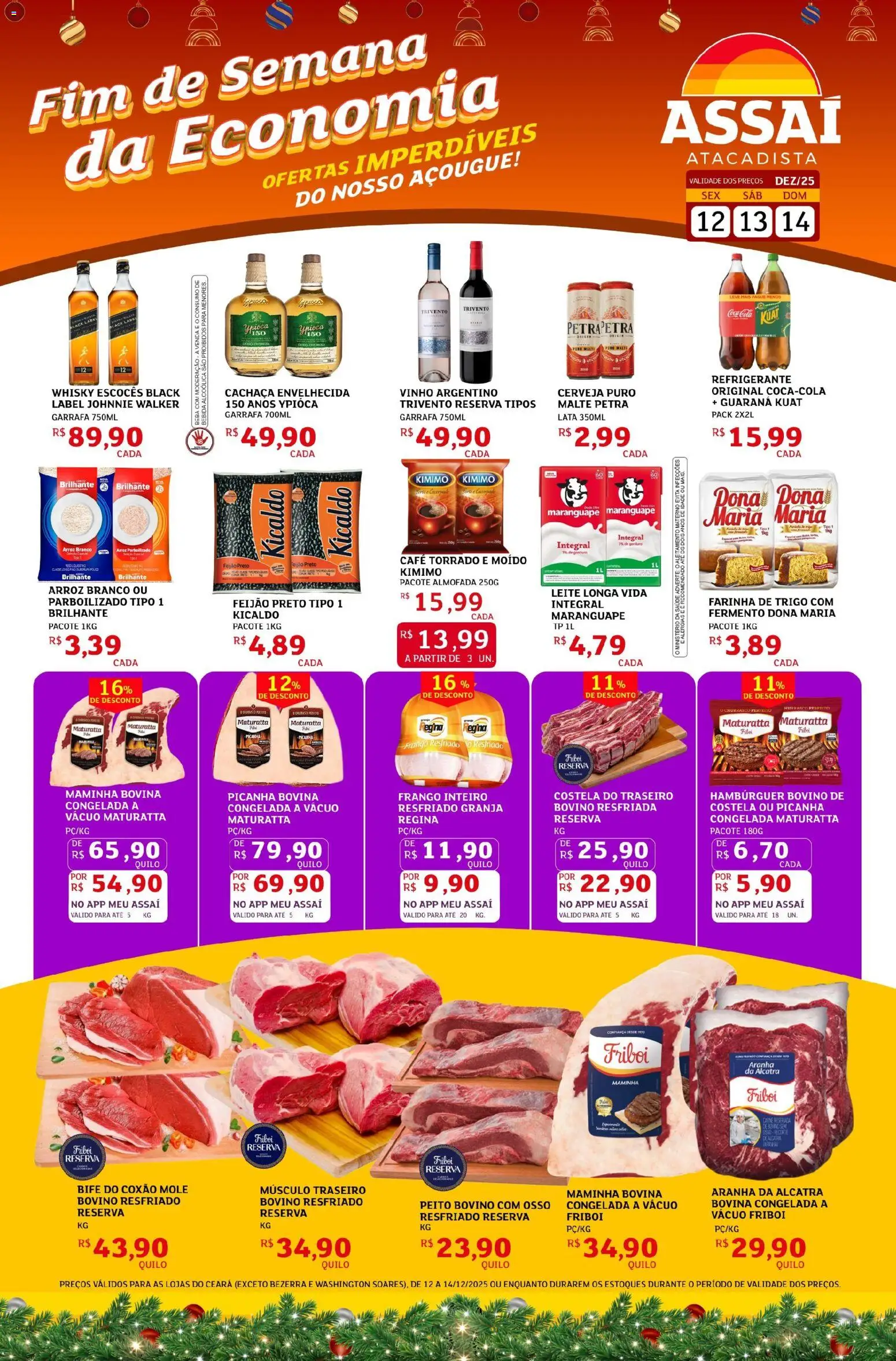Pré-Visualização do folheto "Encarte - CE" da loja Assaí Atacadista válido a partir de 12/12/2025