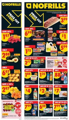 Un aperçu du dépliant No Frills weekly flyer / circulaire du magasin No Frills est valide à partir 9 avr. 2026