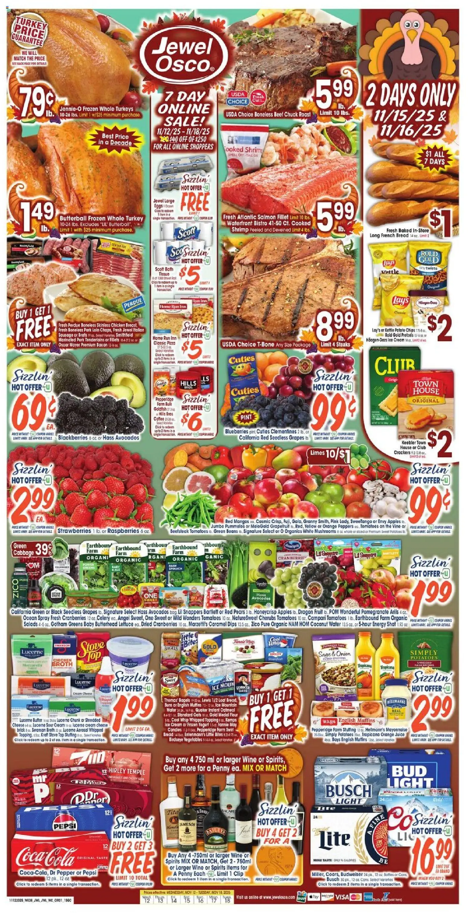 Ad Preview of Jewel Osco Weekly Ad - IL from 11/12/2025