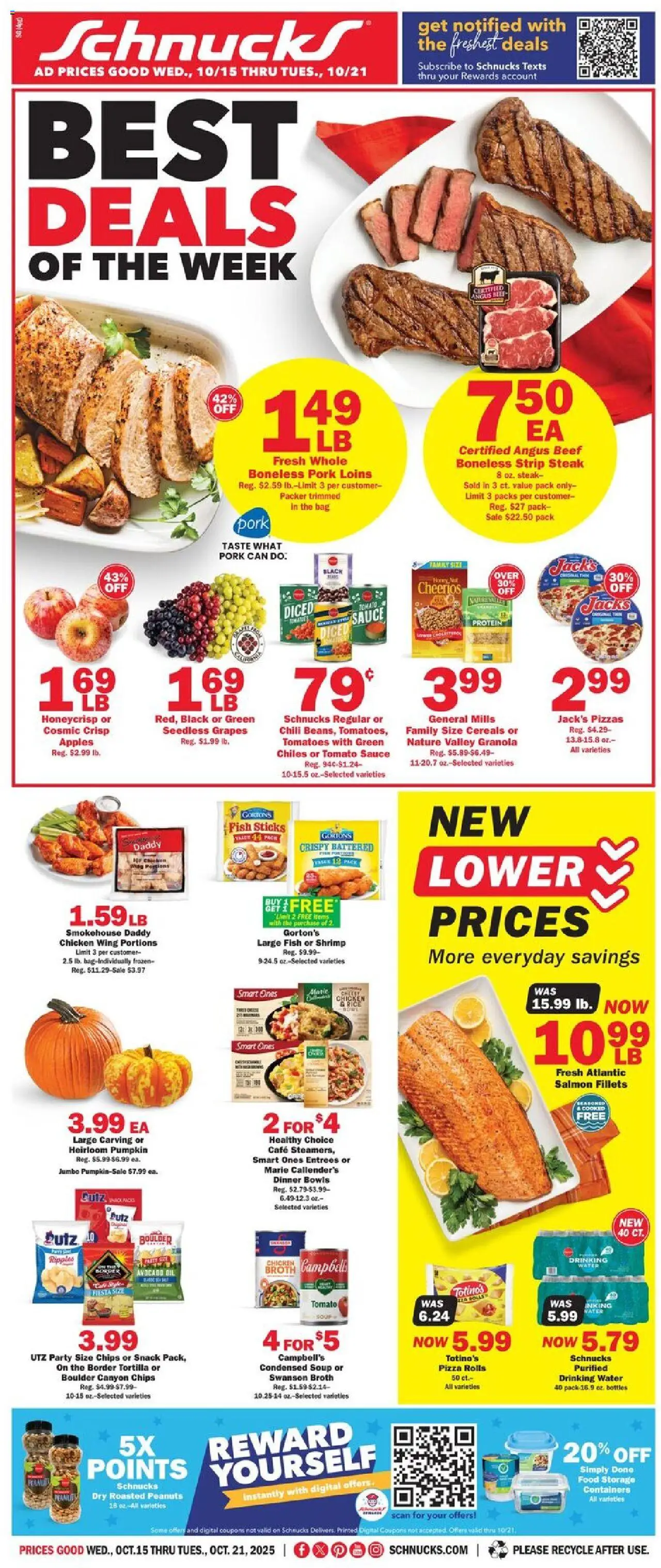 Schnucks Weekly Print Ad - MO from 10/15/2025 - Flyer - Page number 1