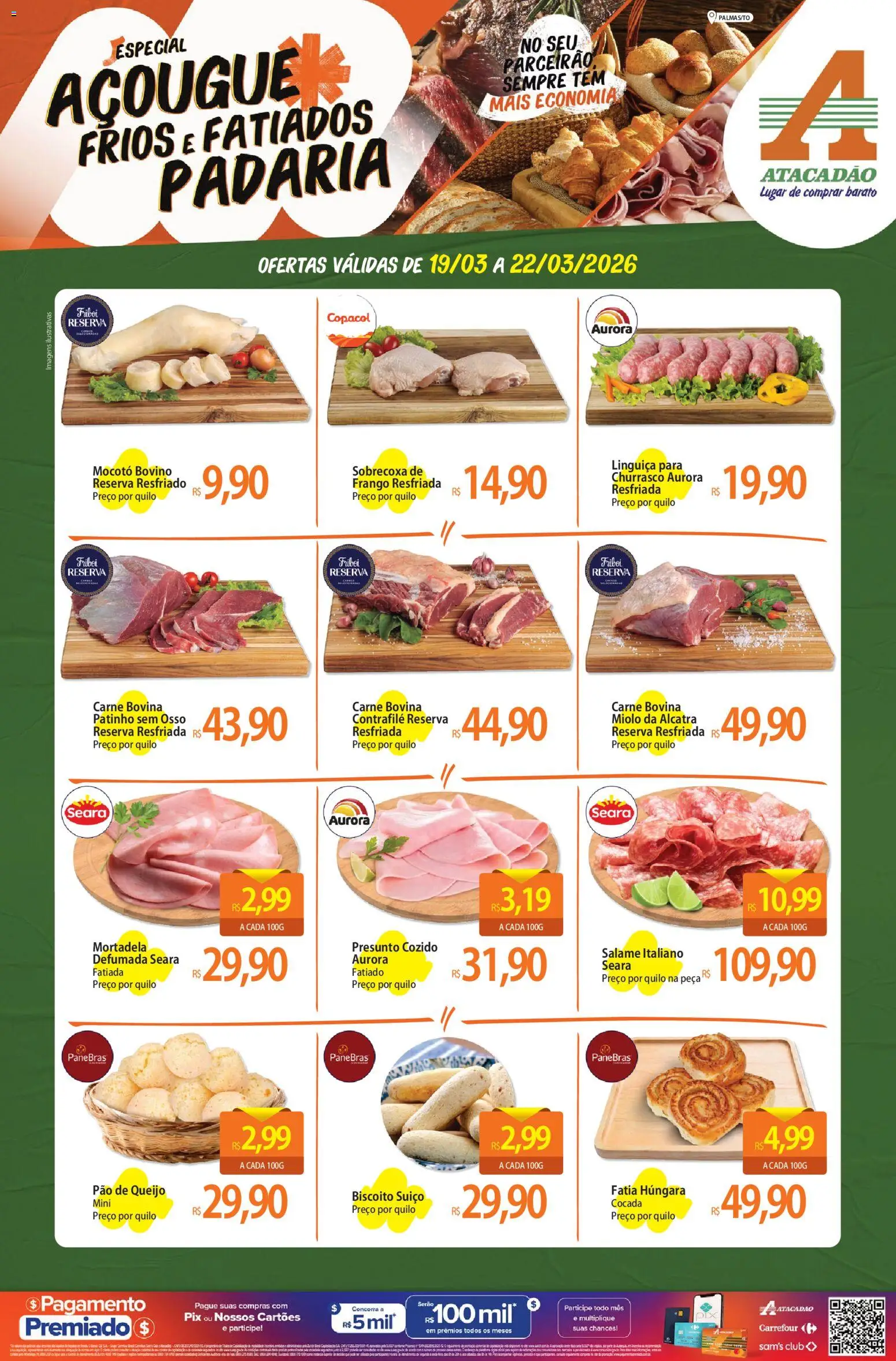 Pré-Visualização do folheto "Atacadão ofertas - TO" da loja Atacadão válido a partir de 19/03/2026