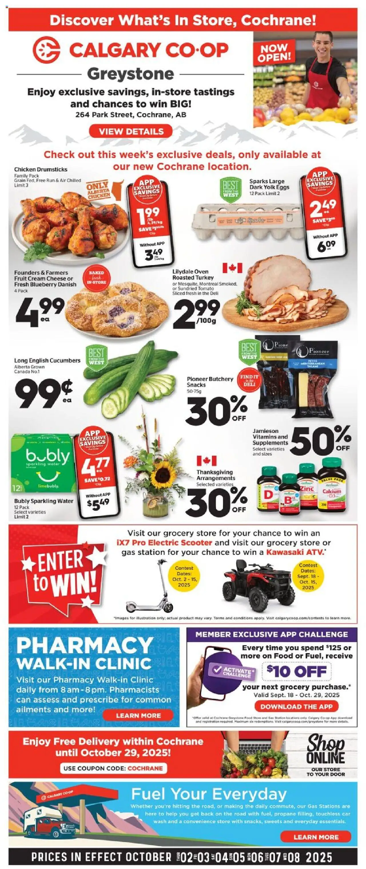 Calgary Co-op flyer valid from Oct 02, 2025 - page number 1
