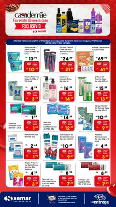 Pré-Visualização do folheto "Semar Supermercado ofertas Casa de Mãe" da loja Semar Supermercado válido a partir de 28/04/2026