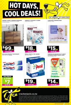 Preview of catalogue Catalogue from shop Crackerjack valid 26 Feb 2026