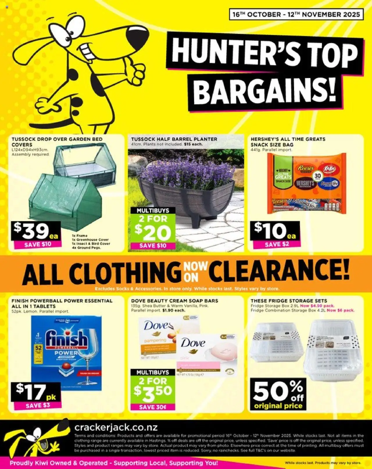 Catalogue Crackerjack catalogue valid from 16 Oct 2025 - page 1