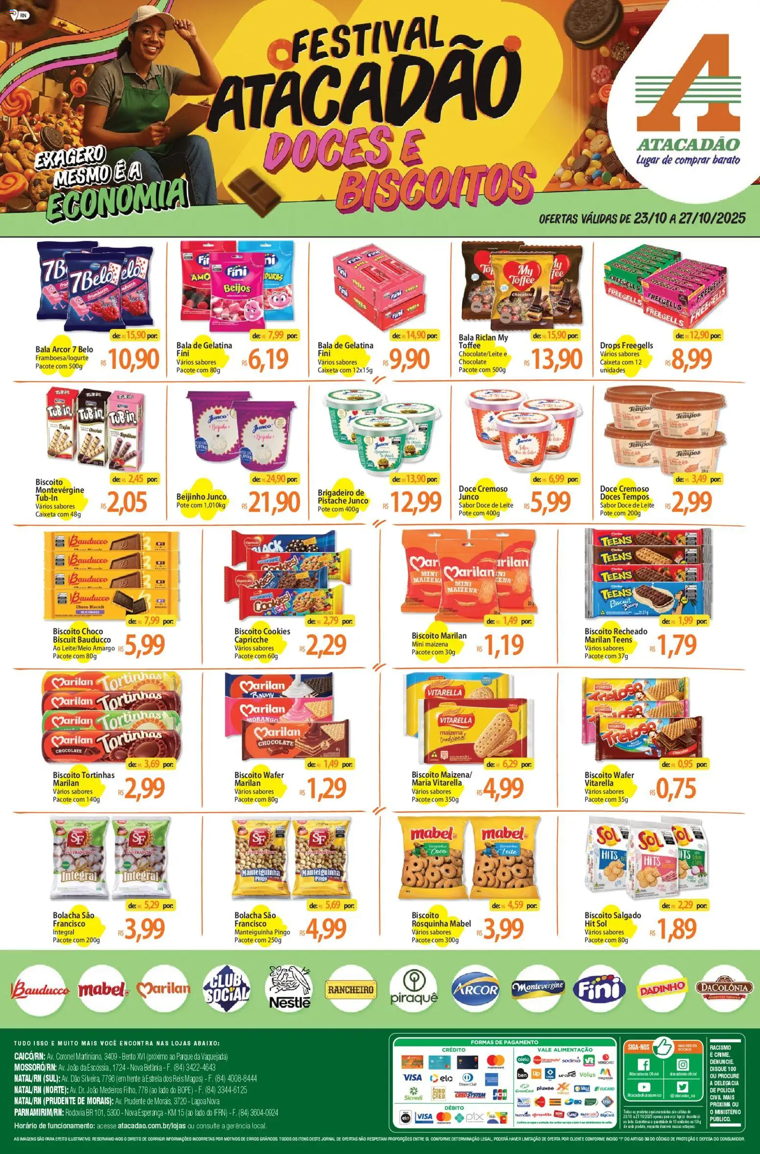 Atacadão folheto "Ofertas - RN" válido a partir de 23/10/2025 - número de página 1