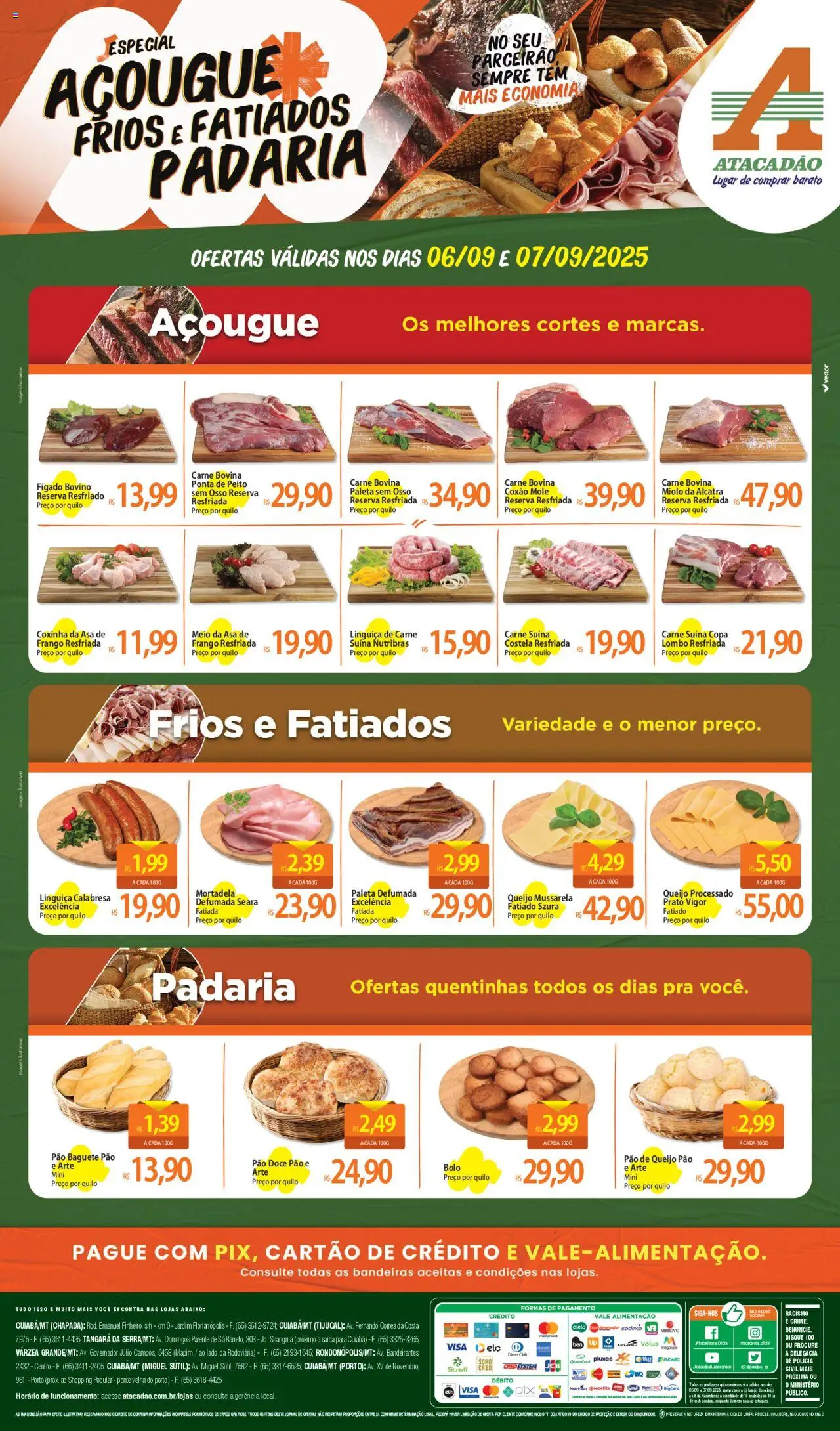 Atacadão folheto "Ofertas - MT" válido a partir de 06/09/2025 - número de página 1
