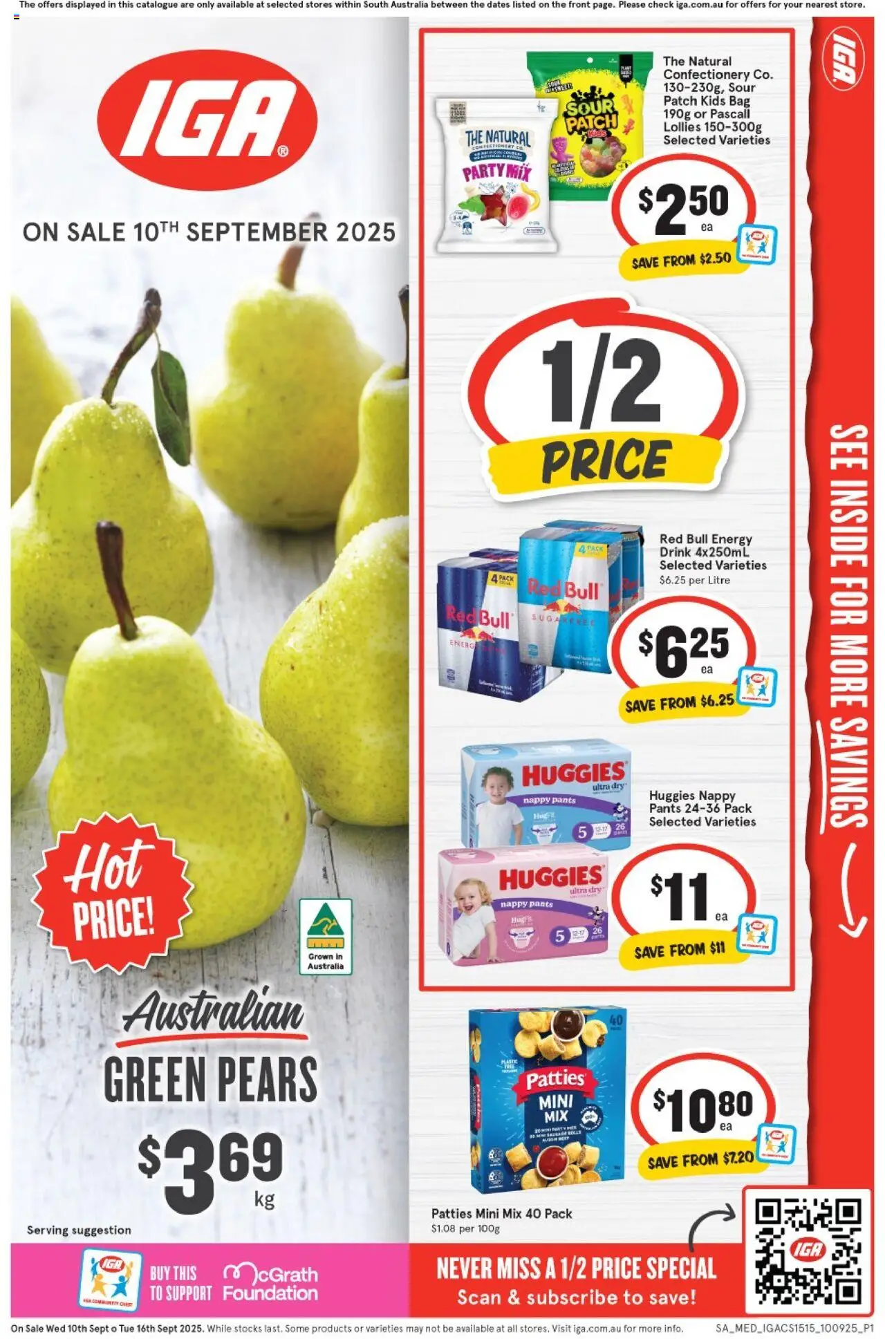 IGA catalogue valid from 10/09/2025 - page 1