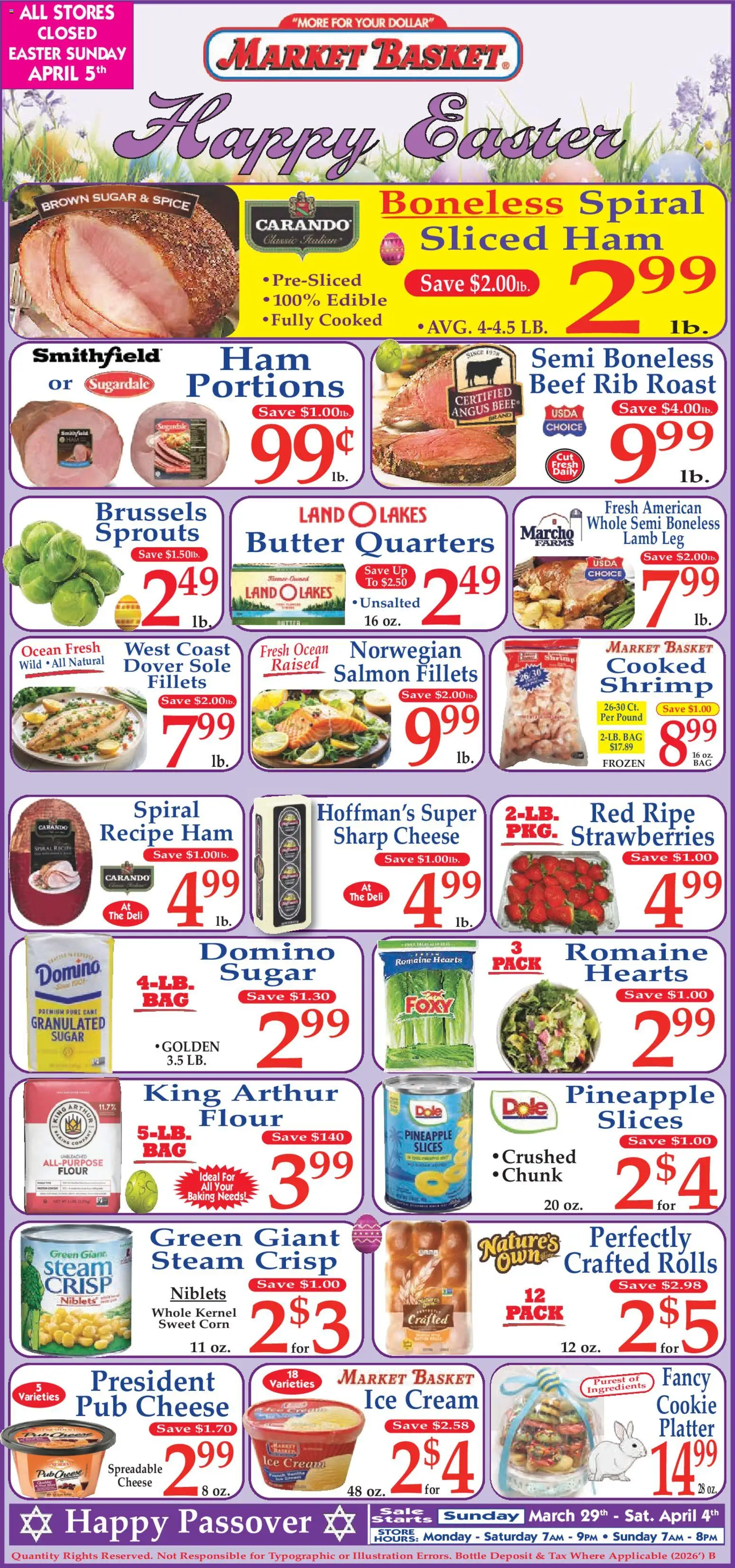 Ad Preview of Market Basket Market Basket Ad from 03/29/2026