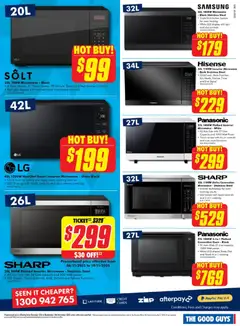 Preview of catalogue Black Friday from shop The Good Guys valid 12/11/2025 | Page: 8
