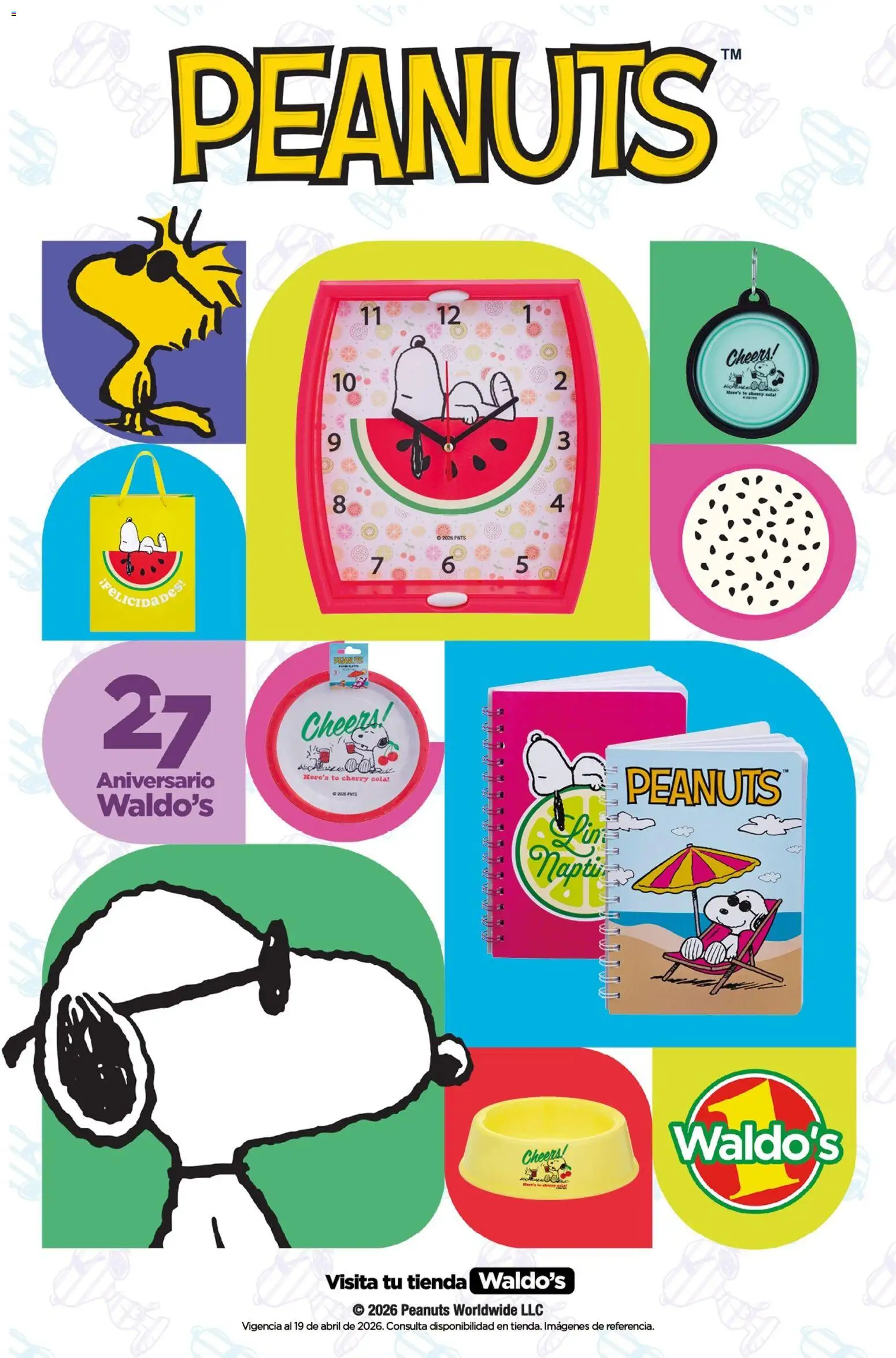 Vista previa las ofertas de la tienda Waldo's - Waldo's catálogo Peanuts desde el 04/03/2026 