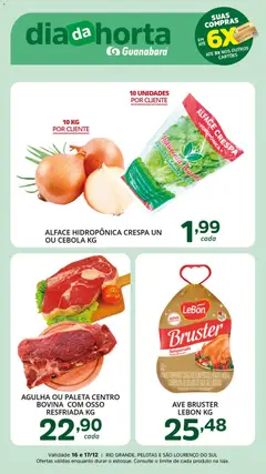 Pré-Visualização do folheto "Ofertas da semana" da loja Supermercado Guanabara válido a partir de 16/12/2025