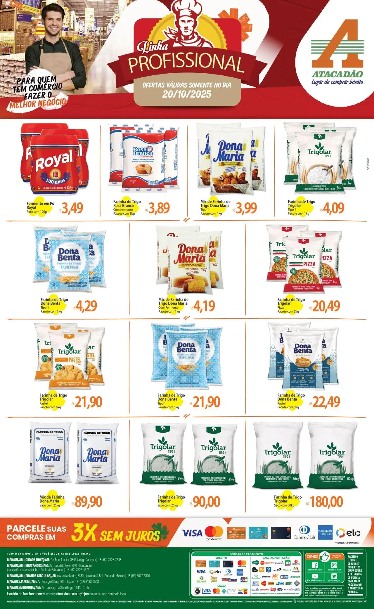 Atacadão folheto "Ofertas - AM" válido a partir de 20/10/2025 - número de página 1