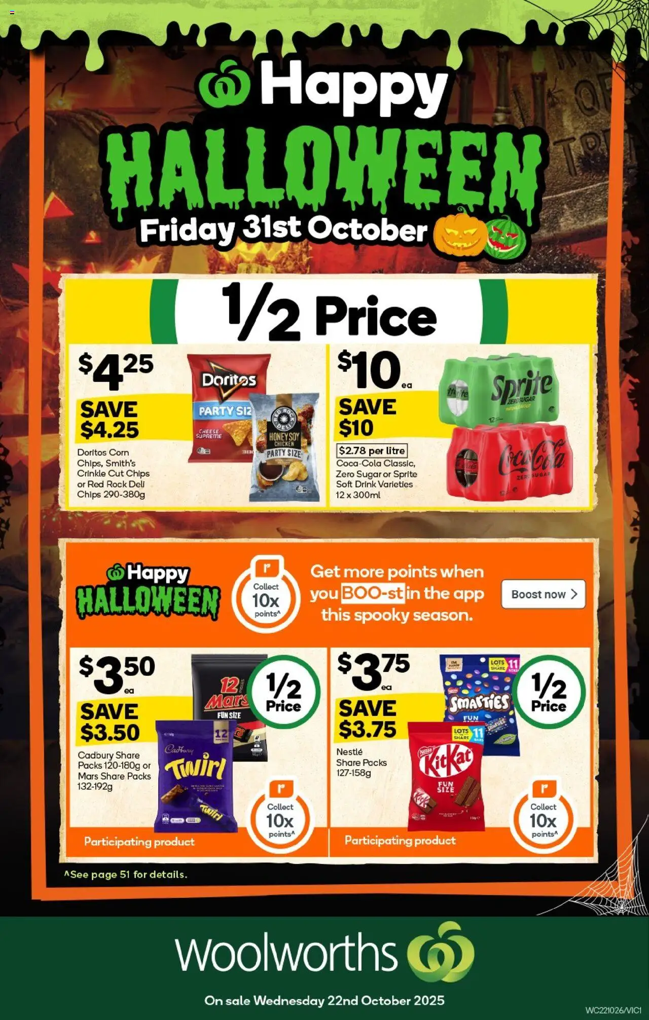 Woolworths catalogue valid from 22/10/2025 - page 1