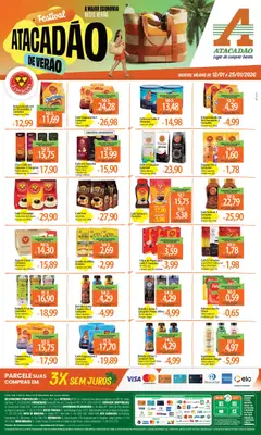 Pré-Visualização do folheto "Ofertas - MG" da loja Atacadão válido a partir de 12/01/2026