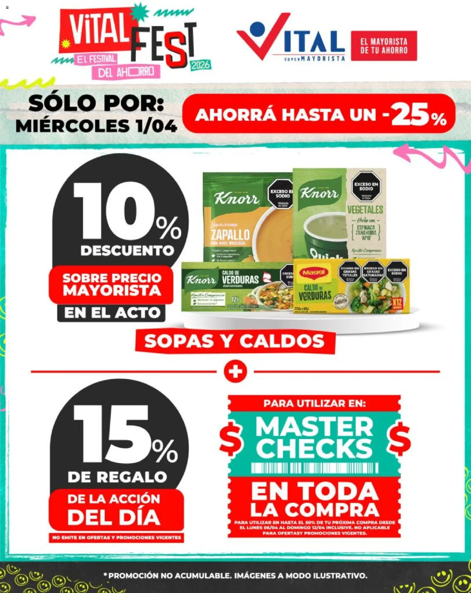 Vista previa del folleto de la tienda Vital válido desde el 01/04/2026 