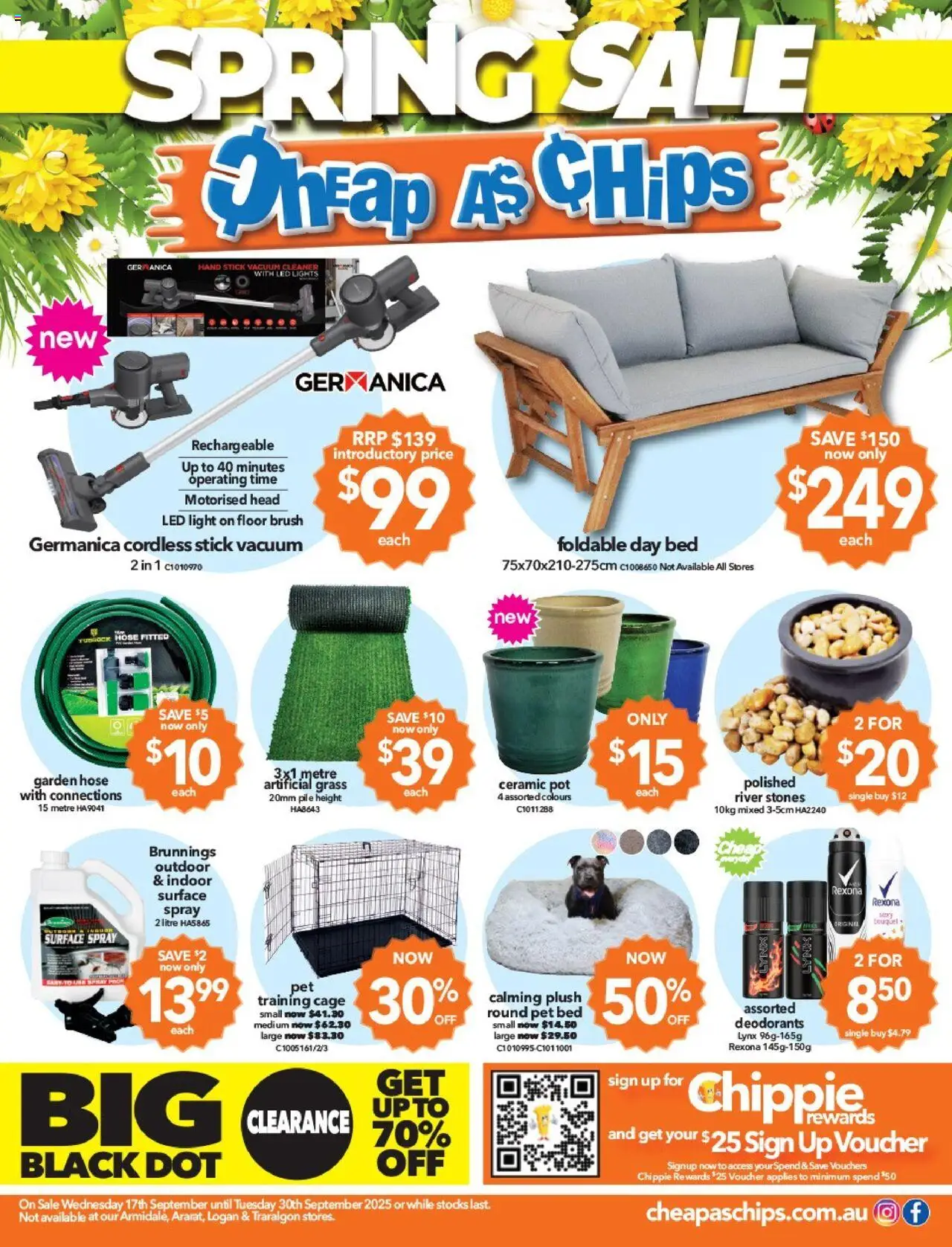 Cheap as Chips catalogue valid from 17/09/2025 - page 1