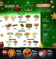 Pré-Visualização do folheto "Ofertas de Natal" da loja Supermercados Rondon válido a partir de 21/12/2025
