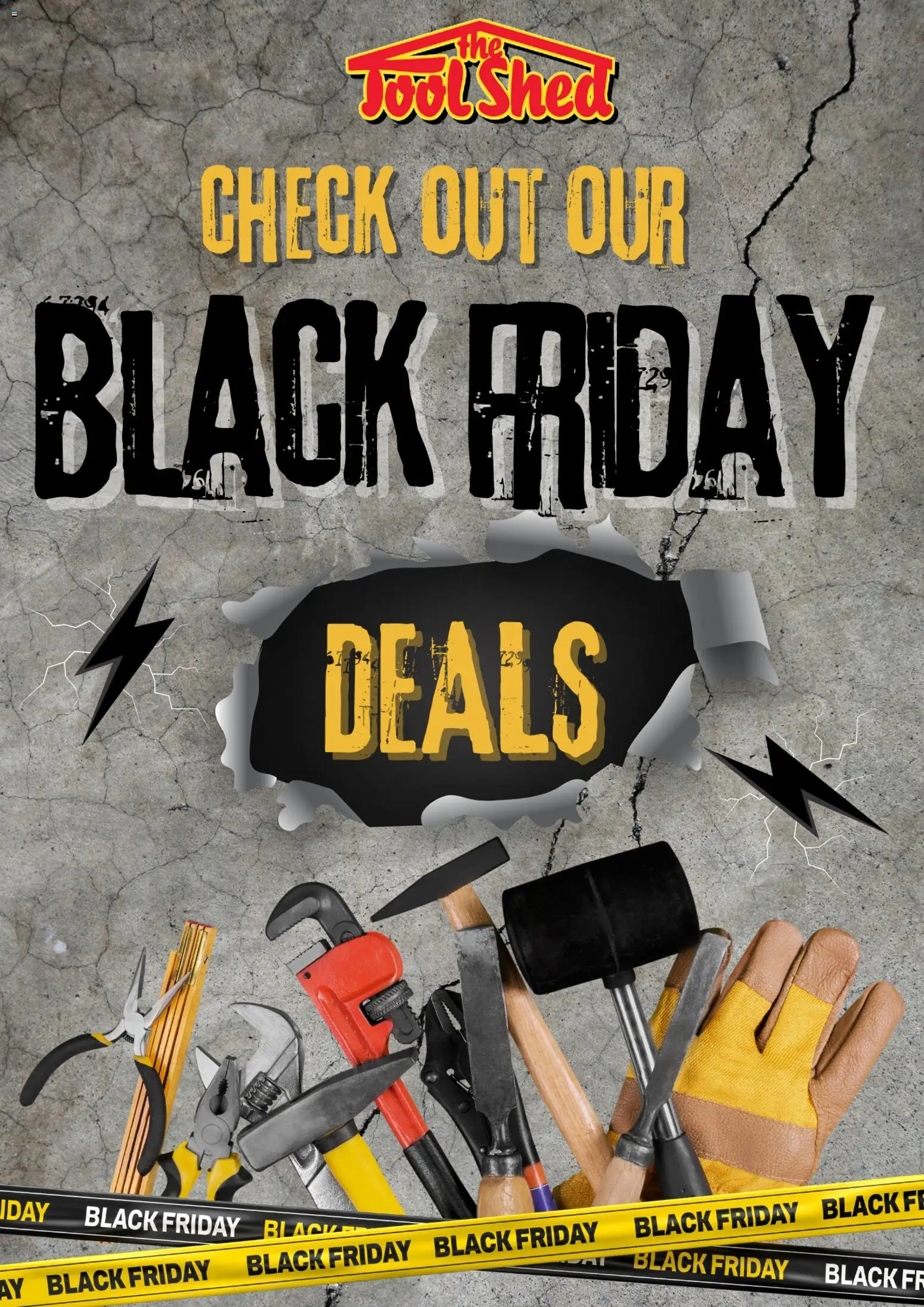 Preview of catalogue Black Friday from shop The Tool Shed valid 7 Nov 2025