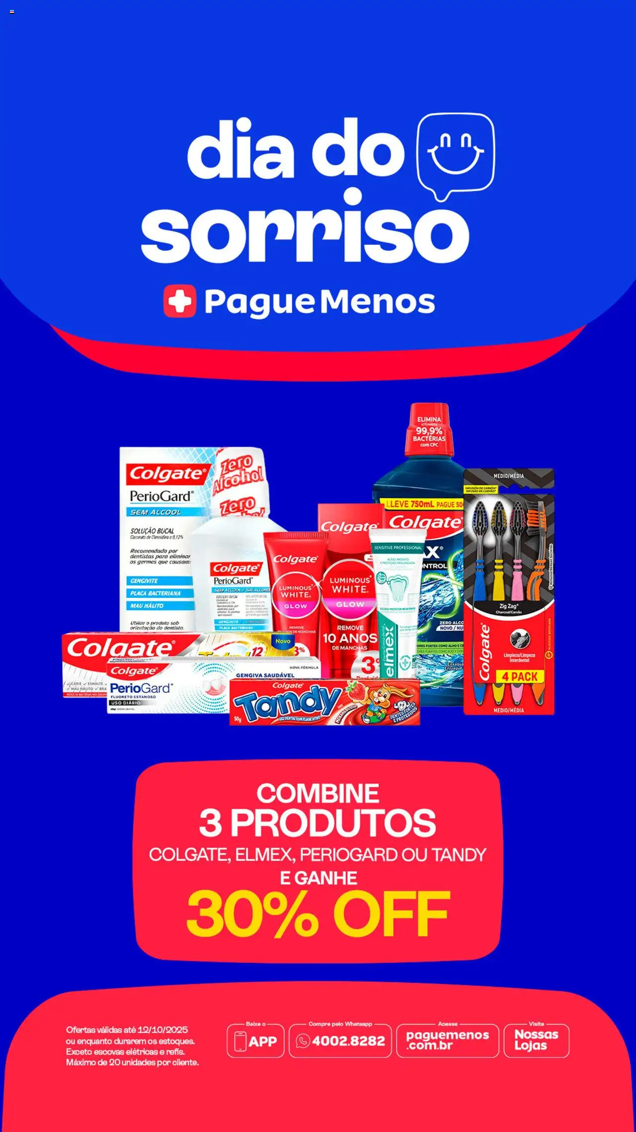 Pague Menos folheto "Catálogo atual" válido a partir de 06/10/2025 - número de página 1